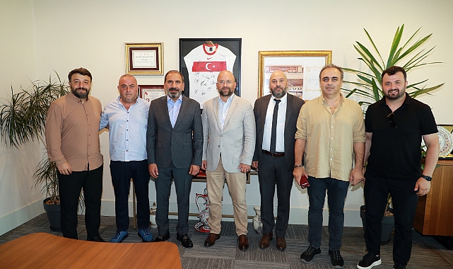 TFF İstanbul İl Disiplin Kurulu'ndan Mecnun Otyakmaz'a Ziyaret