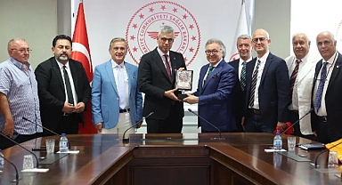 TÜRFAD Yönetiminden Sağlık Bakanı Memişoğlu'na Ziyaret
