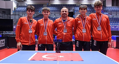 Türkiye'nin Genç Masa Tenisçileri Avrupa'da Zirveye Oynadı!