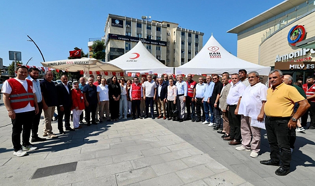 Kızılay'ın İki Günlük Kan Kampanyasına Yoğun İlgi