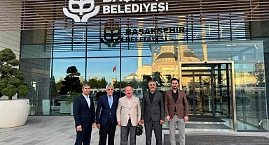 Küçükçekmece Dernekler Federasyonu’ndan Başakşehir Belediye Başkanı Yasin Kartoğlu’na Ziyaret
