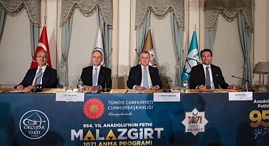 Malazgirt Zaferi'nin 954. yıl dönümü etkinlikleriyle ilgili basın toplantısı düzenlendi.