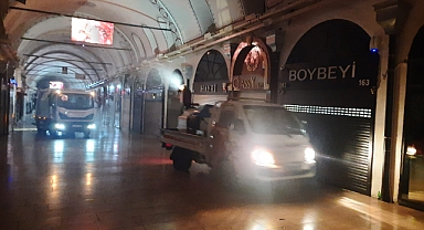 Tarihî Hanlarda Ziyaretçi ve Esnafın Sağlığı İçin Düzenli İlaçlama Sürüyor