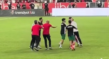 TFF 1. Lig'de Gergin Gece: Amedspor - Erzurumspor Maçı Sonrası Saha Karıştı