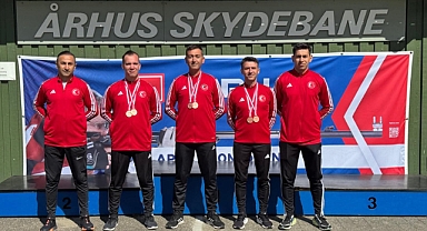 TSK Spor Gücü Erkek Tüfek Atış Takımı Avrupa’da Zirveye Yürüdü!