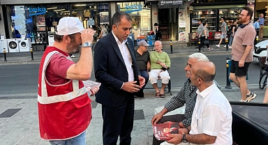 Yeniden Refah Partisi Küçükçekmece Teşkilatından Sefaköy'de Esnafla Gönül Buluşması