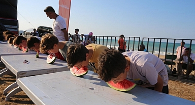 Yeniköy Karpuz Festivali Renkli Görüntülere Sahne Oldu