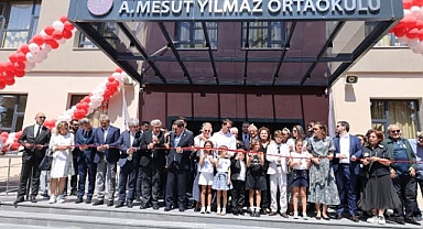 A.Mesut Yılmaz adına Ortaokulu Hizmete Açıldı