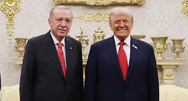 Cumhurbaşkanı Erdoğan ile Başkan Trump Oval Ofis’te Bir Araya Geldi