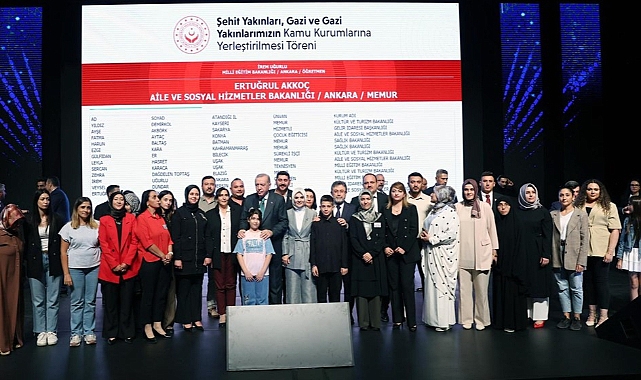 “Devletimizin şefkat eli daima sizin üzerinizde olacak.