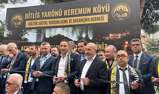 Kağıthane’de Hemşehri Dayanışmasına Yeni Bir Adres: Yarönü Keremun Köyü Derneği Açıldı