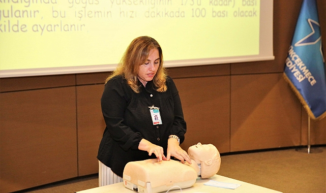 Küçükçekmece Belediyesi’nden Hayat Kurtaran Eğitim: Personel İlk Yardım Becerileriyle Donatıldı