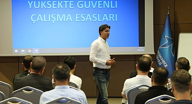 Küçükçekmece Belediyesi’nden Yüksekte Çalışanlara Hayati Eğitim