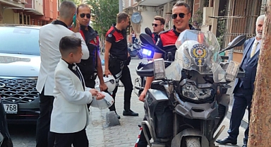 Küçükçekmece Emniyetinden Küçük Bir Yüreğe Büyük Bir Jest: