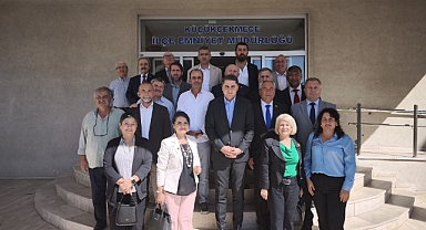 Küçükçekmece Muhtarlarından Yeni Emniyet Müdürüne Hayırlı Olsun Ziyareti