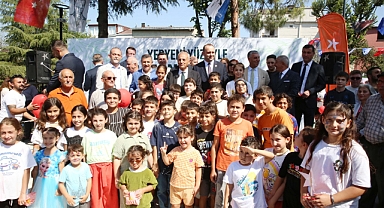 Küçükçekmece’ye Yeni Nefes Alanı: İnönü Parkı Hizmete Açıldı