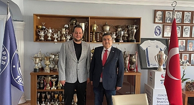 Sarıyer’de Anlamlı Buluşma: Yeniden Refah’tan Spor Kulübüne Ziyaret