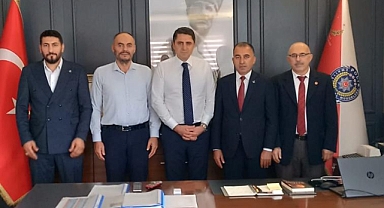 Yeniden Refah’tan Yeni İlçe Müdürüne Hayırlı Olsun Ziyareti