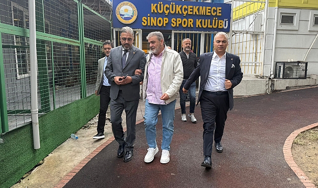 Büyük Birlik Partisi’nden Küçükçekmece Sinopspor’a Kritik Maç Öncesi Destek Ziyareti