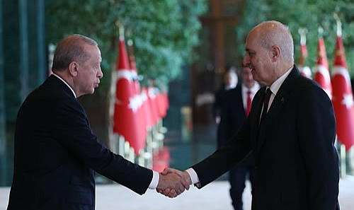 Cumhurbaşkanı Erdoğan, Cumhuriyet Bayramı Tebriklerini Kabul Etti