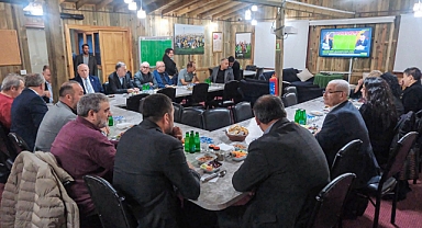 Küçükçekmece Sinopspor A.Ş., Muhtarlarla Dayanışma Yemeğinde Buluştu