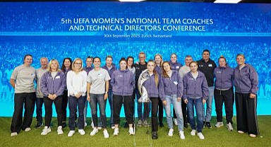 Necla Kıragası, UEFA Kadın Millî Takımlar Konferansı'na Katıldı
