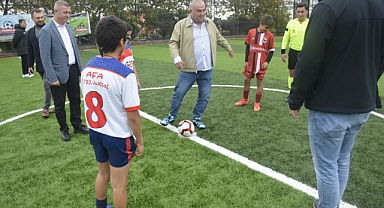 U12 Sezonu Murat Şahin'in Başlama Vuruşuyla Resmen Başladı