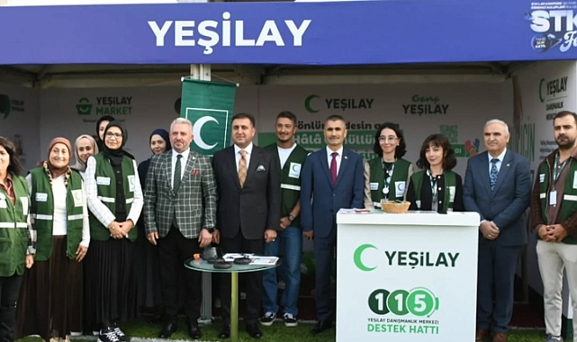 Yeşilay Küçükçekmece, STKFEST’te Gençlerle Buluştu