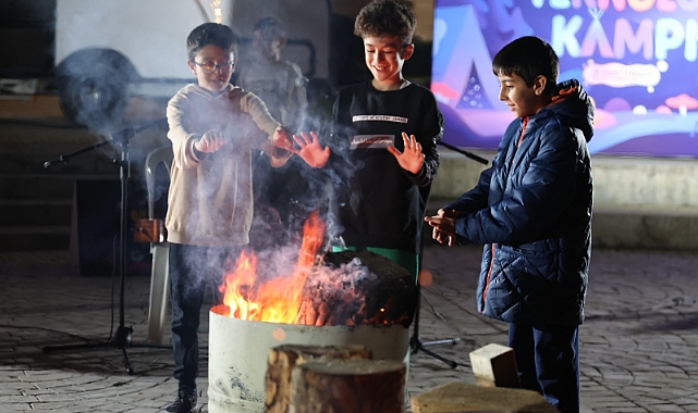 Geleceğin Mucitleri Kamp Ateşi Etrafında Buluştu