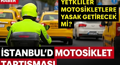 İstanbul’da Motosiklet Trafiği Tartışma Konusu Oldu 