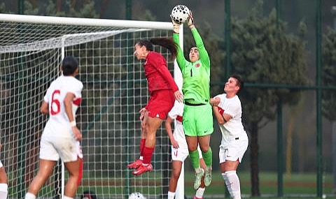 Kadın A Millî Takımımız Hazırlık Kampında Önemli Maç