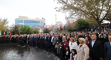 Küçükçekmece’de 10 Kasım’da Atatürk’e Saygı Duruşu