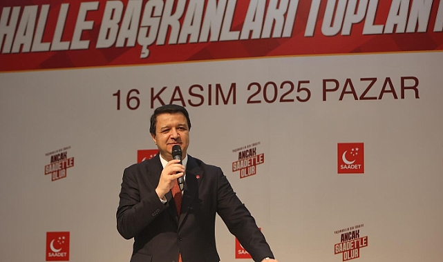 Saadet Partisi Genel Başkanı Mahmut Arıkan, İstanbul'da Mahalle Başkanlarıyla Buluştu