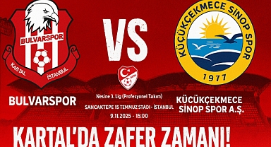 TFF 3. Lig 1. Grup'ta Kritik Randevu: Bulvarspor - Küçükçekmece Sinopspor A.Ş.