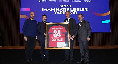 TFF Başkanı Hacıosmanoğlu, “Spor İmam Hatip Liseleri Yarışıyor” Programına Konuk Oldu