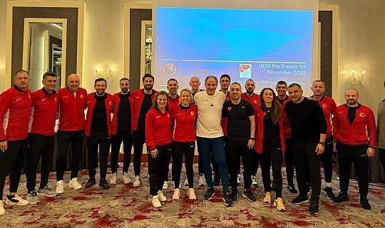 UEFA Pro Lisans Kursu 4. Modül Eğitimi Tamamlandı