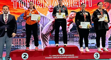 İklim Şevval Kalpaklı, Turkish Open’da Altın Madalya Kazandı