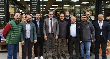 Küçükçekmece Kaymakamı Anteplioğlu Ovali Bey’i Ziyaret etti