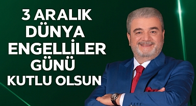 Küçükçekmece Sinopspor A.Ş. Başkanı Rafet Orhan’dan 3 Aralık Dünya Engelliler Günü Mesajı