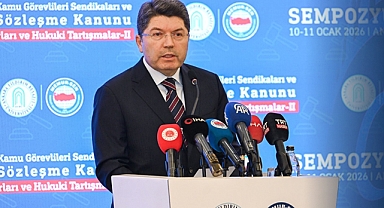 Adalet Bakanı Tunç: 