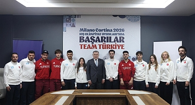 Bakan Bak, Kış Olimpiyatları Öncesi Milli Sporcularla Buluştu
