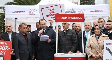 CHP’den İstanbul’un 39 İlçesinde Eş Zamanlı Tepki: “Gerçekleri Bilmeye Hakkımız Var” 