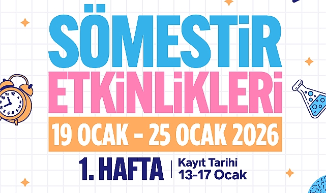 Küçükçekmece Belediyesi’nden Sömestir Tatiline Özel Etkinlikler