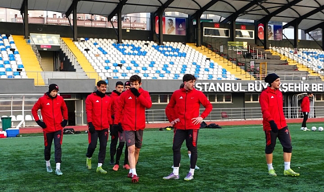 Küçükçekmece İdmanyurduspor, Uzunköprü Spor Maçına Hazırlıklarını Sürdürüyor