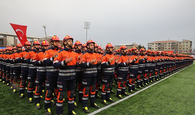 578 Yeni İtfaiyeci İstanbul’un Güvenliği İçin Göreve Hazır!