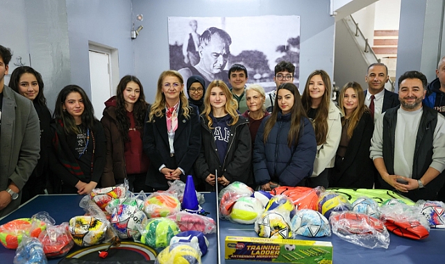 Bakırköy’de Okullara Spor Malzemesi Desteği