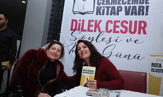 Çekmecemde Kitap Var Söyleşileri Dilek Cesur’u Ağırladı”