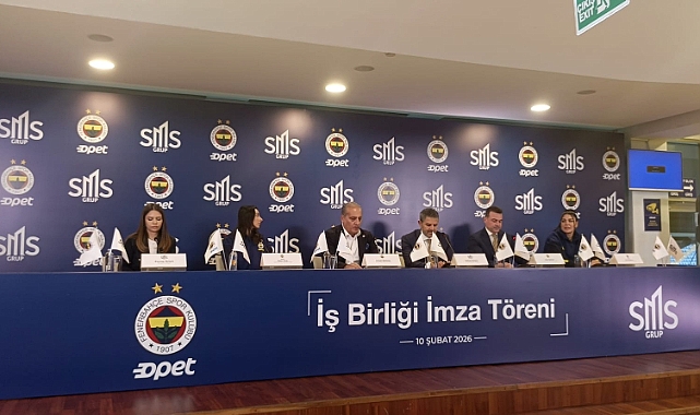Fenerbahçe ve SMS Grup İnşaat Forma Sponsorluğu Anlaşması İmzaladı: