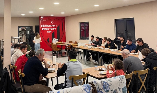 Küçükçekmece İdmanyurdu Spor Kulübü’nde Ramazan’ın İlk İftarı