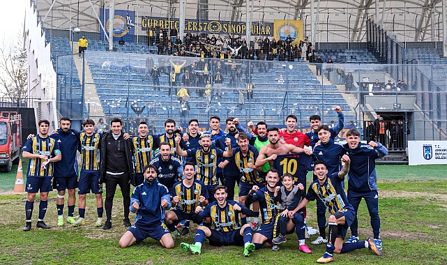 Küçükçekmece Sinopspor, Ankara’da 3 Puanla Döndü